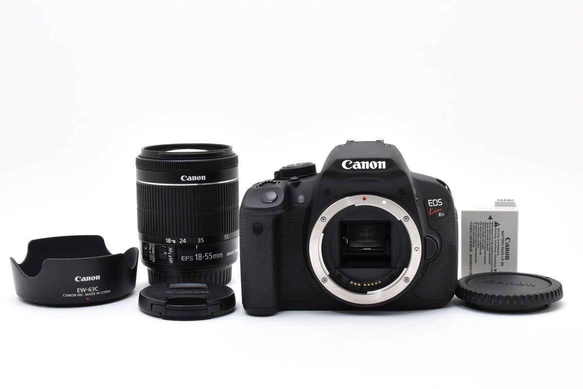 ★極上美品・ショット回数903回★ キヤノン CANON EOS Kiss X7i ボディ+ EF-S18- #5163W0671