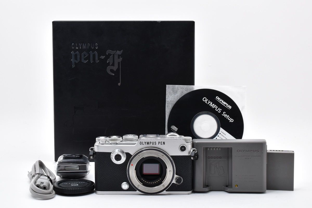 ★訳あり大特価★ オリンパス OLYMPUS PEN-F ボディ ミラーレス一眼《元箱付き》 #5179W0605