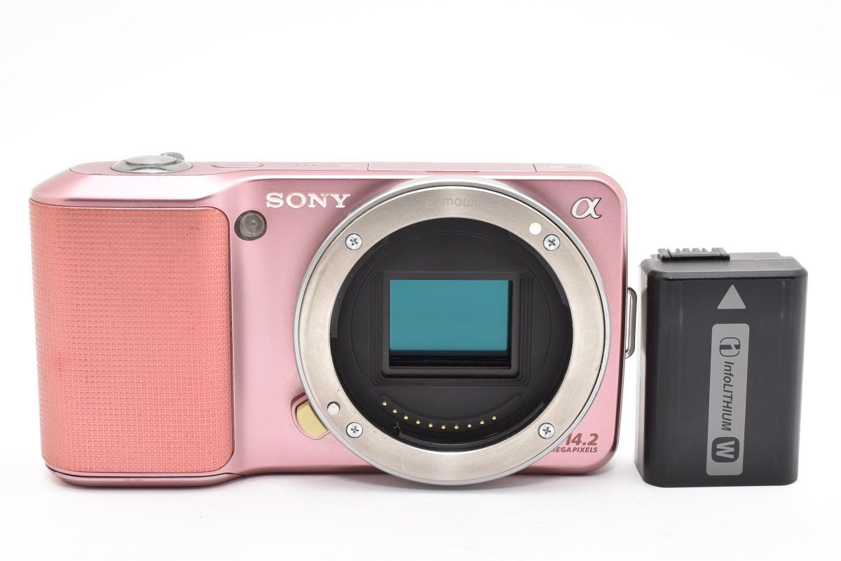 ★訳あり大特価★ ソニー SONY NEX-3 ボディ ピンク #5213W0633