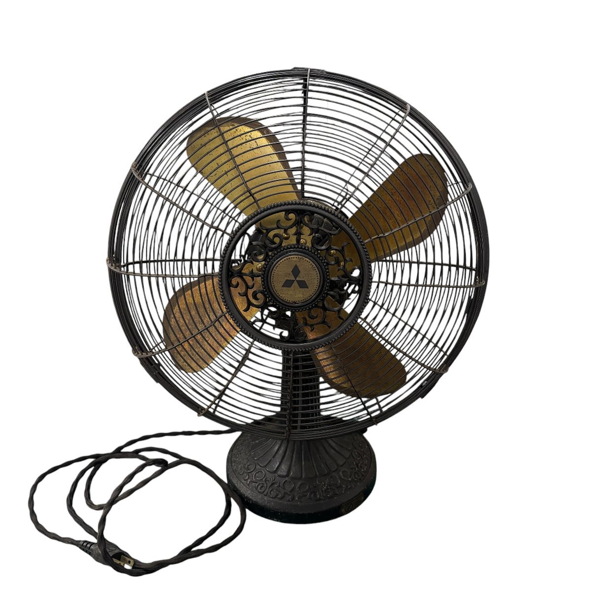 (1-25660) 三菱電機 三菱扇風機 Z30-EB型 約6Kg レトロ扇風機 1974 昭和 レトロ アンティーク ビンテージ 簡易動作確認済み【緑和堂】