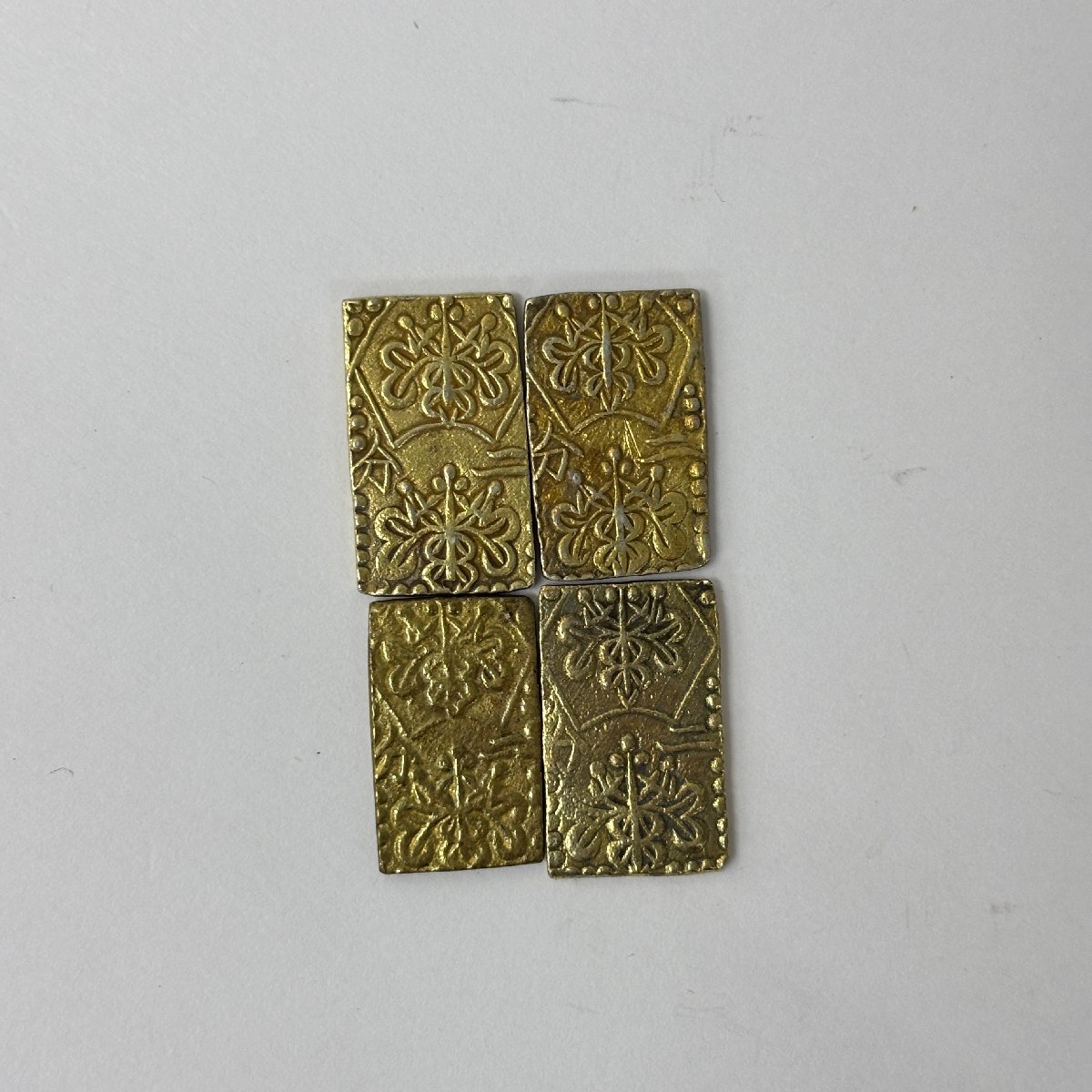 (5-19439) 計4点 享保一分判金 金貨 硬貨 日本【緑和堂】