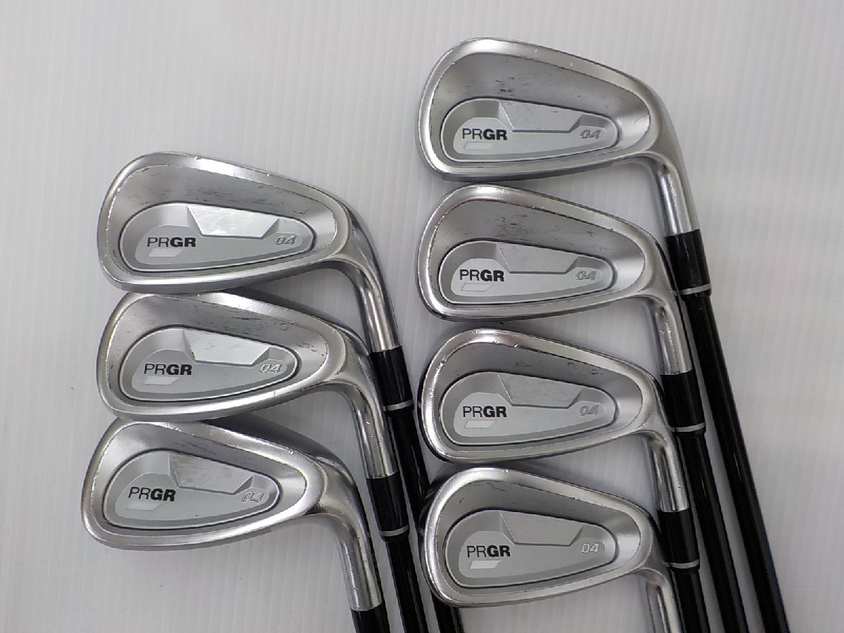 2024年】プロギア PRGR 04 MCI FOR PRGR(S)5-9、PW、AW 7本 アイアン 20260604★270237＃3