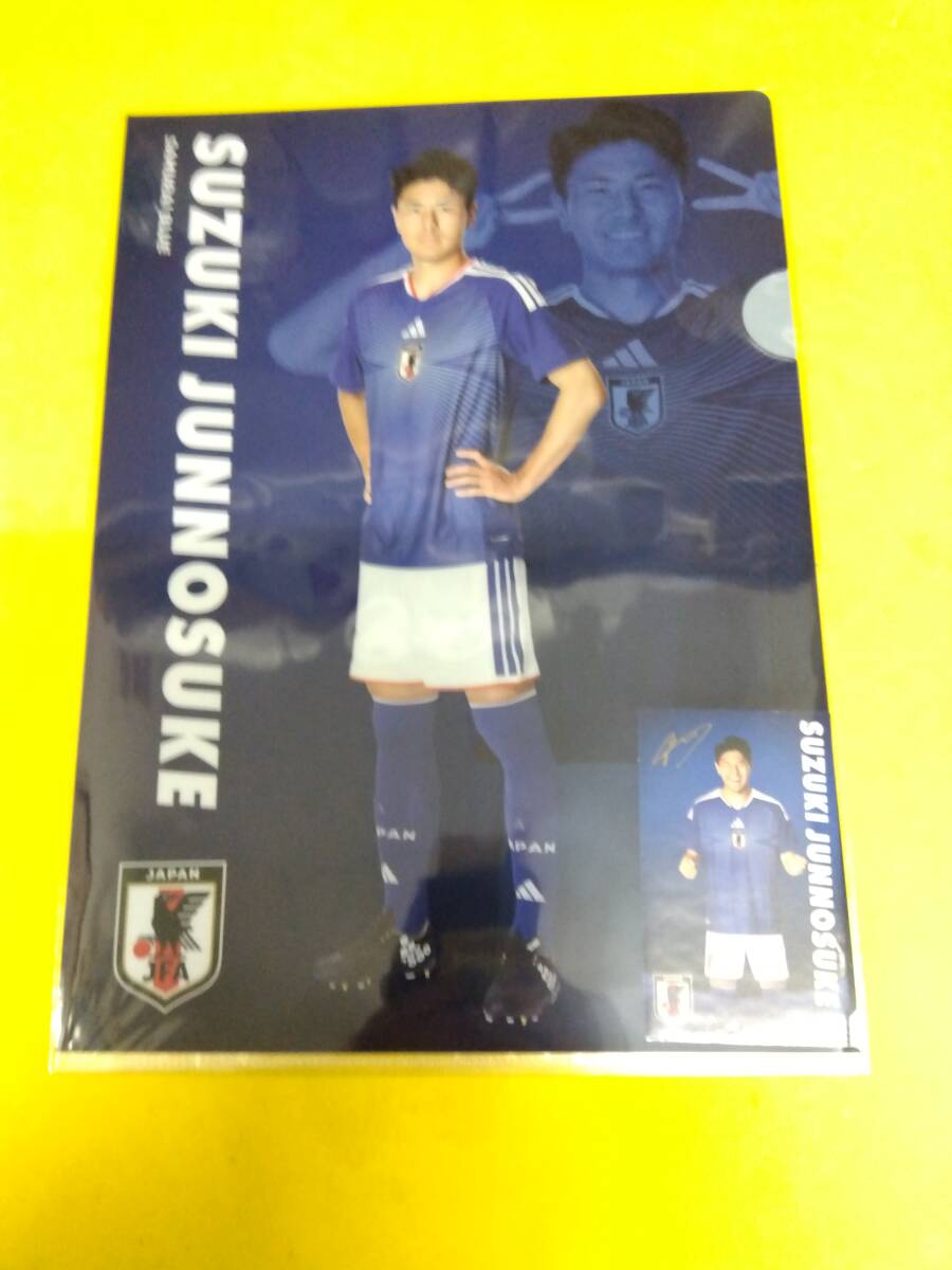 サッカー日本代表 ver 最高の景色を 2026 一番くじ H賞クリアファイルステッカー1個susukijunnosuke
