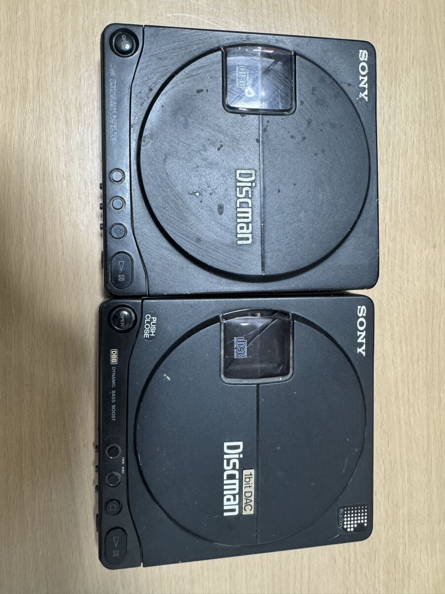 SONY Discman ポータブルCDプレーヤー ソニー D-99/D-90 CDプレーヤー