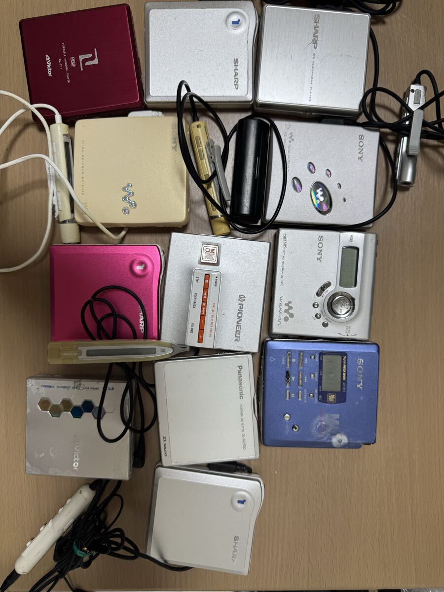 SONY SHARP Panasonic Victor MDウォークマン