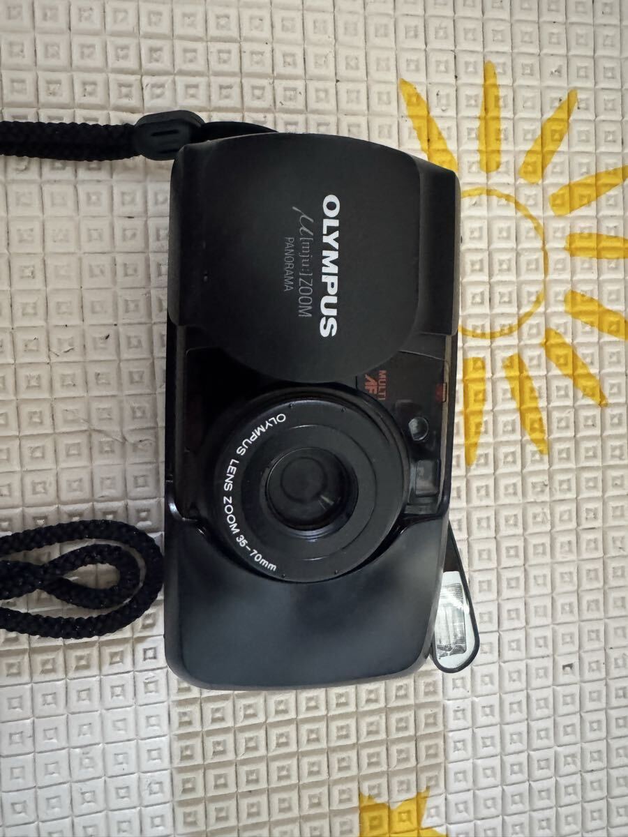 OLYMPUS μ[mju:] ZOOM DELUXE 35-70mm ミュー mju μ オリンパス コンパクトフィルムカメラ ジャンク 