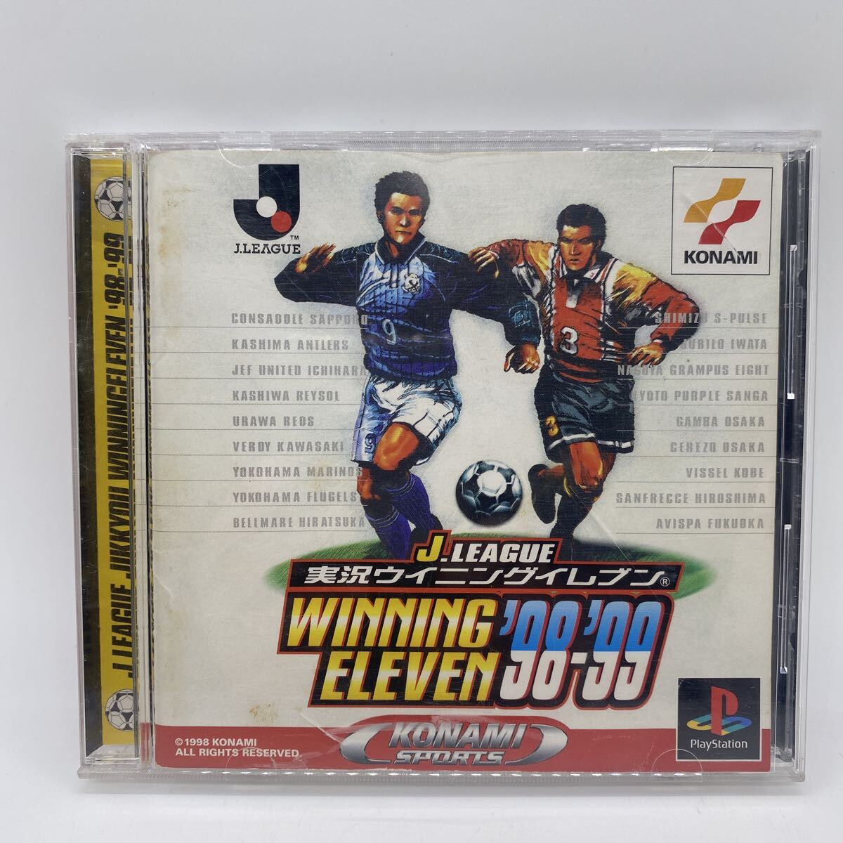 Jリーグ実況ウイニングイレブン98-99 プレイステーション ソフト