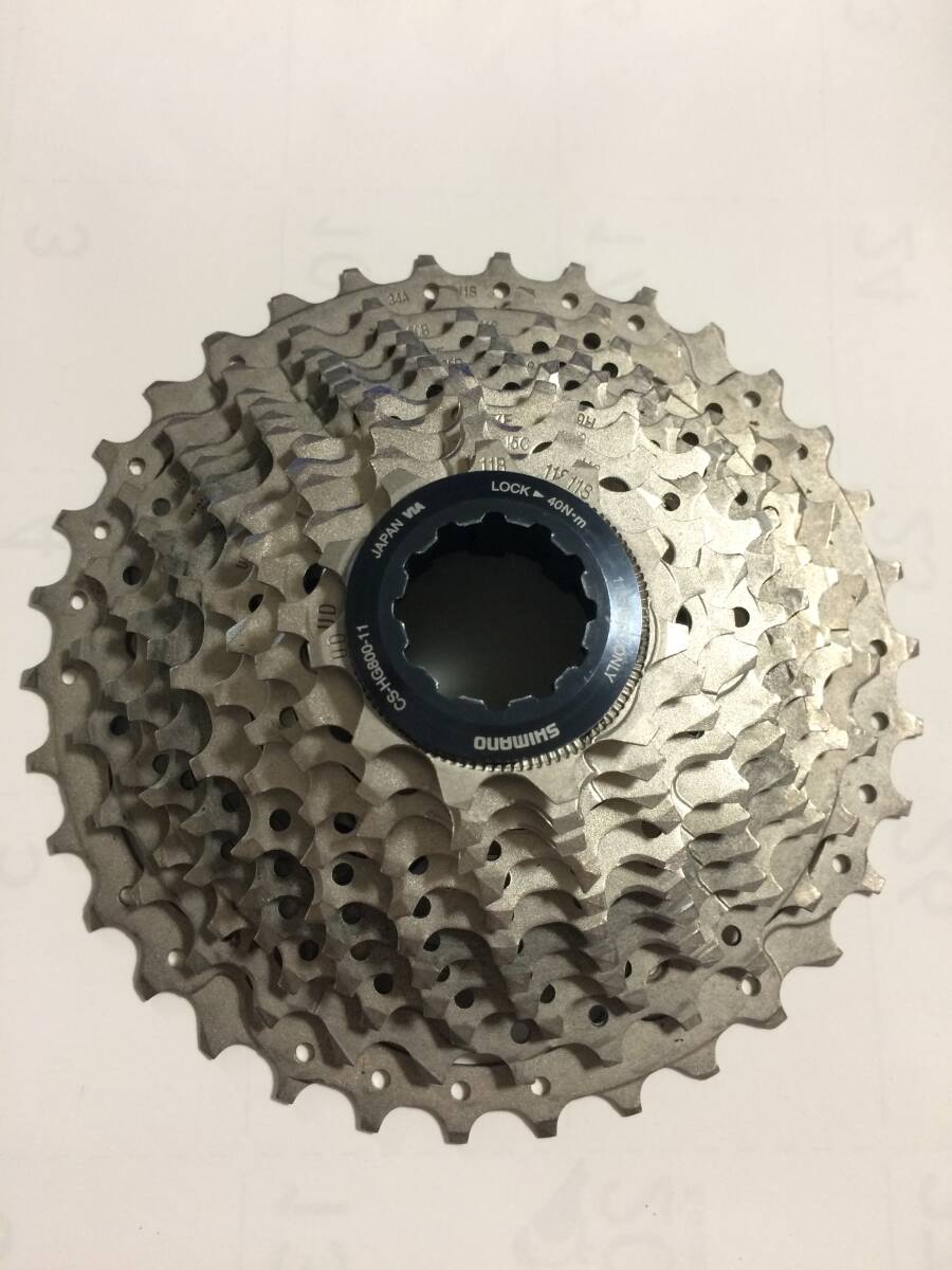 ★SHIMANO シマノ ULTEGRA（CS-R8000） 11s 11-34T カセット スプロケット