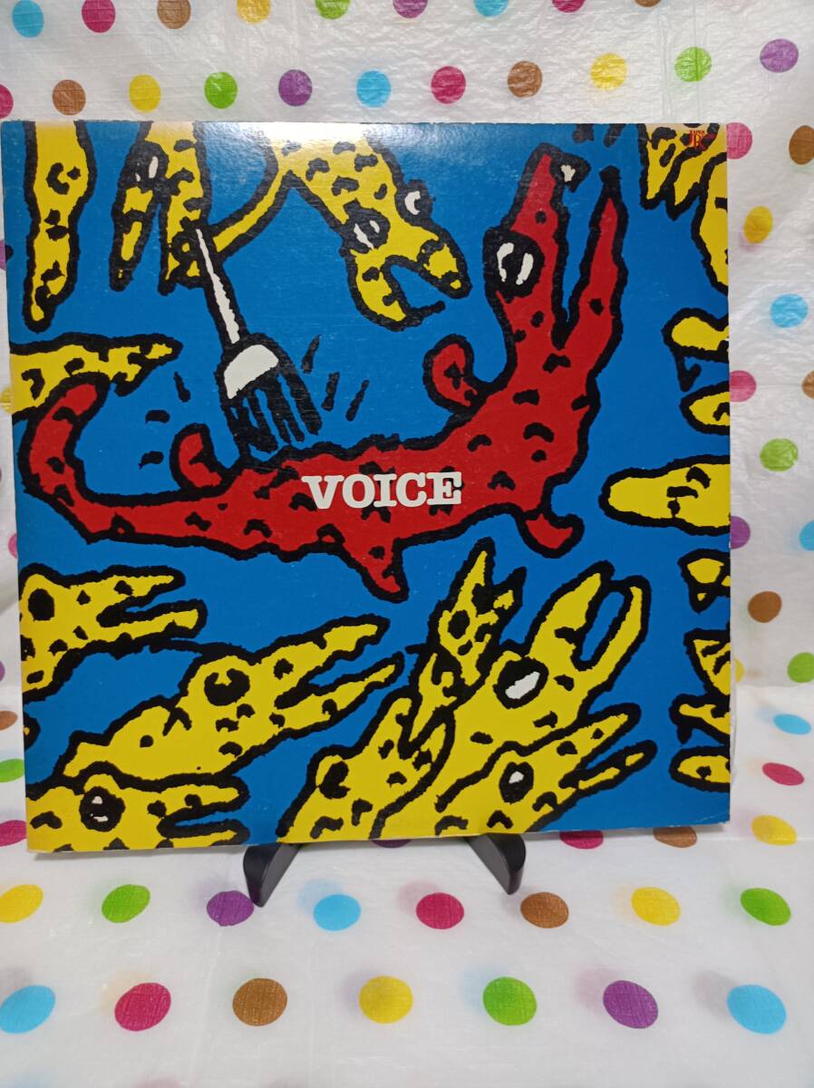 V.A　 VOICE ボイス BOOWY スターリン あぶらだこなど　 オムニバス 　LPレコード