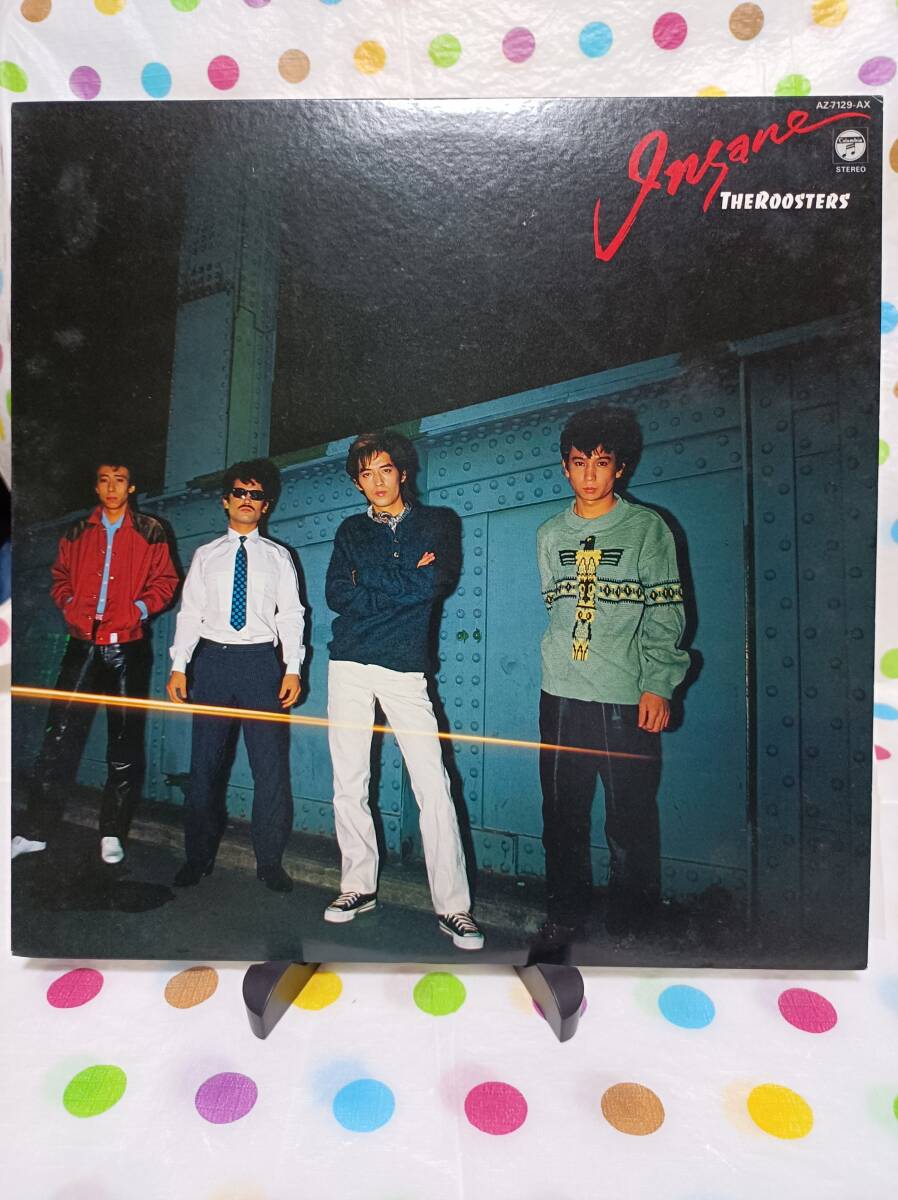 THE ROOSTERS　INSANE　LPレコード
