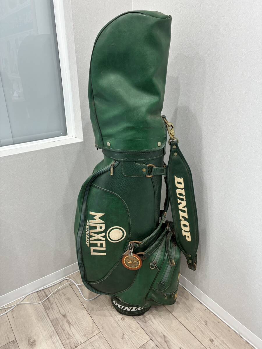 【FI3001】DUNLOP　ダンロップ　ゴルフバッグ ゴルフクラブ11本セット 現状品 着払いにて発送