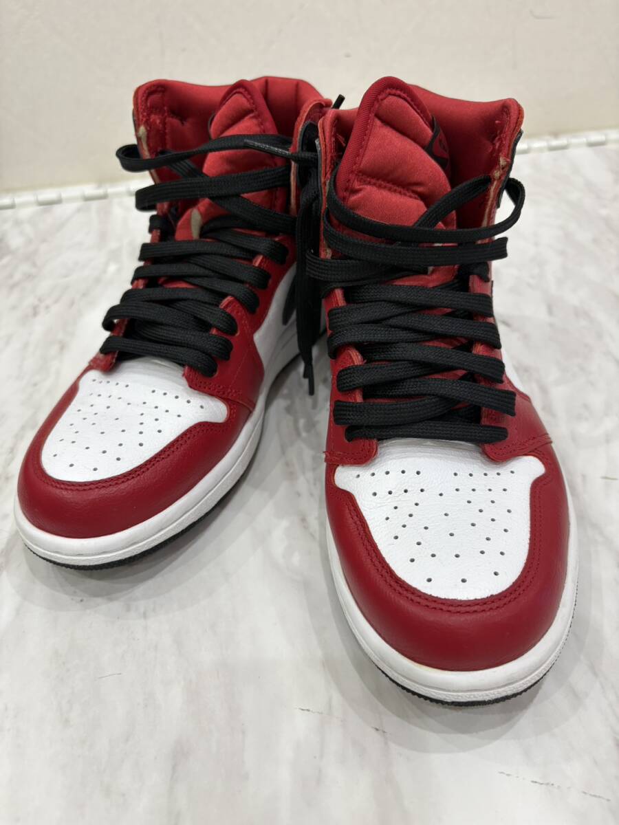 【SB11908】NIKE ナイキ　エアージョーダン　黒/白赤　CD461-601　25㎝