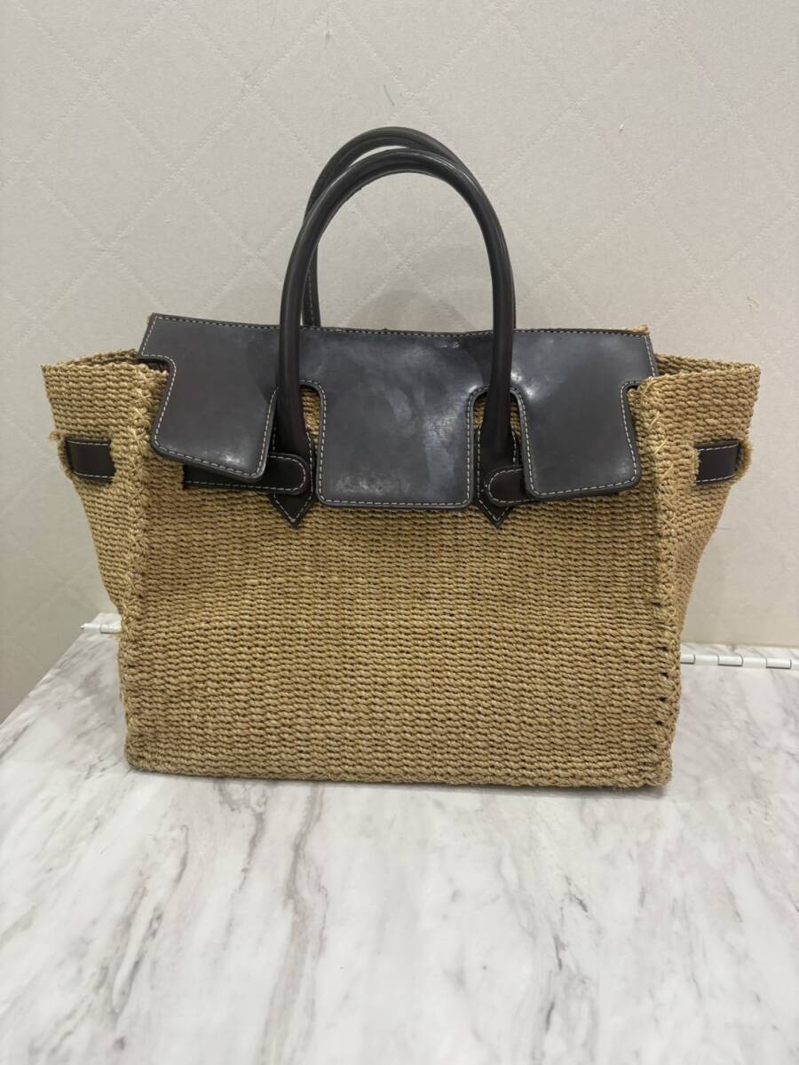 【SB10945】SEA シー★カゴ バック　トートバッグ　ハンドバッグ