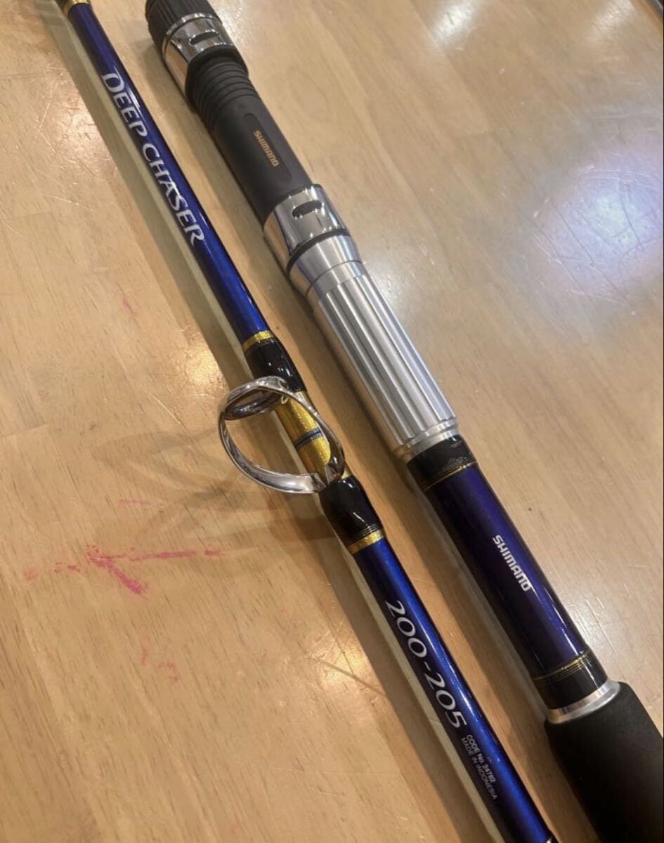 SHIMANO DEEP CHASER 200-205 船竿　ディープチェイサー　シマノ ロッド キャスティングロッド