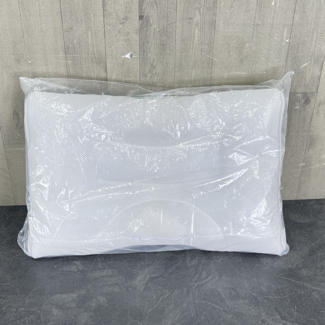 未使用 西川 睡眠博士 首 片 フィットまくら 高め EH93009936 ベージュ /59479在★4