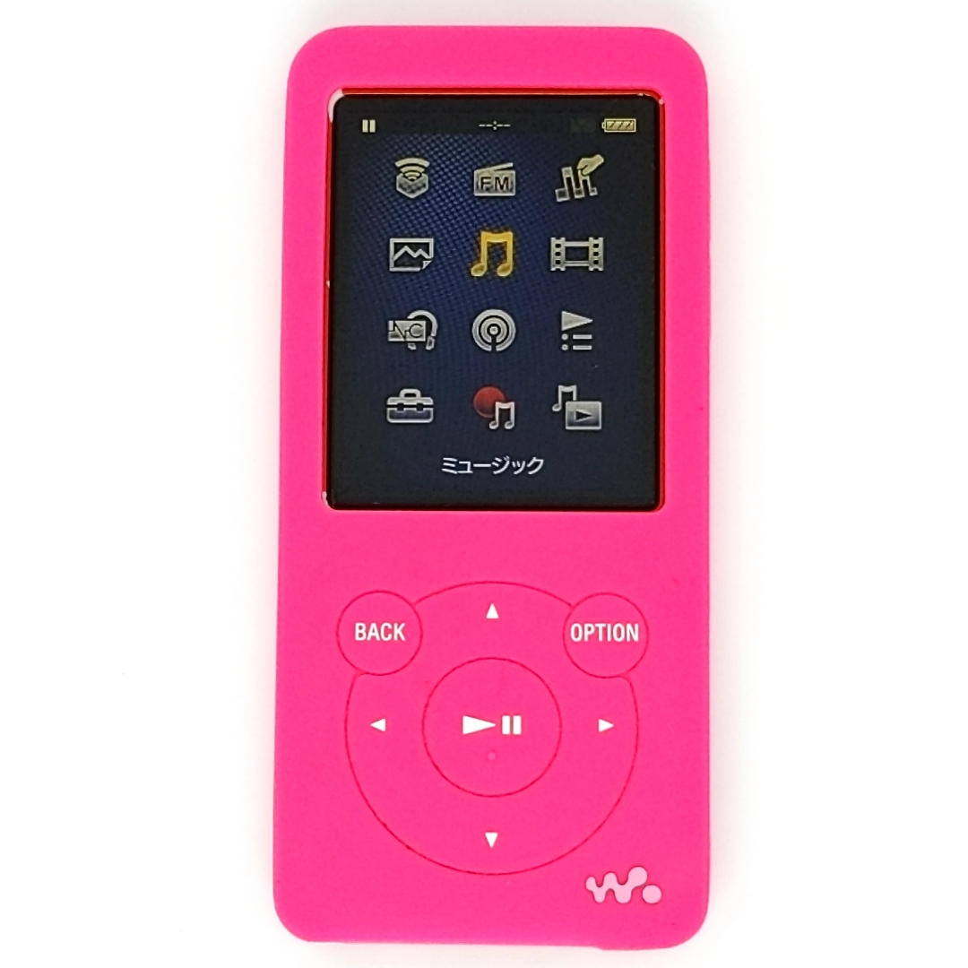 動作品★SONY ウォークマン NW-S755 16GB ビビッドピンク ソニー デジタルMP3オーディオプレーヤー WALKMAN Digital Audio Player 5738
