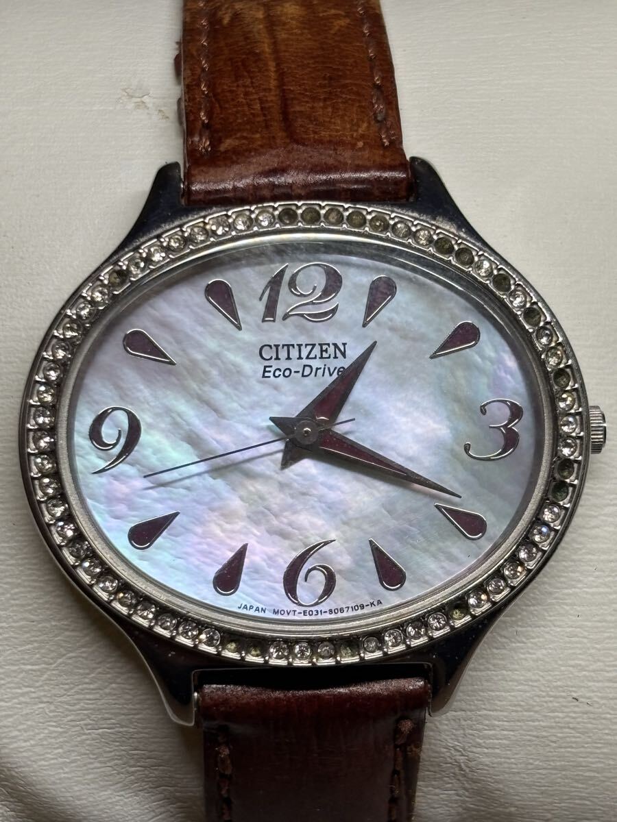 腕時計 シチズン CITIZEN エコドライブ Eco-Drive 稼動品