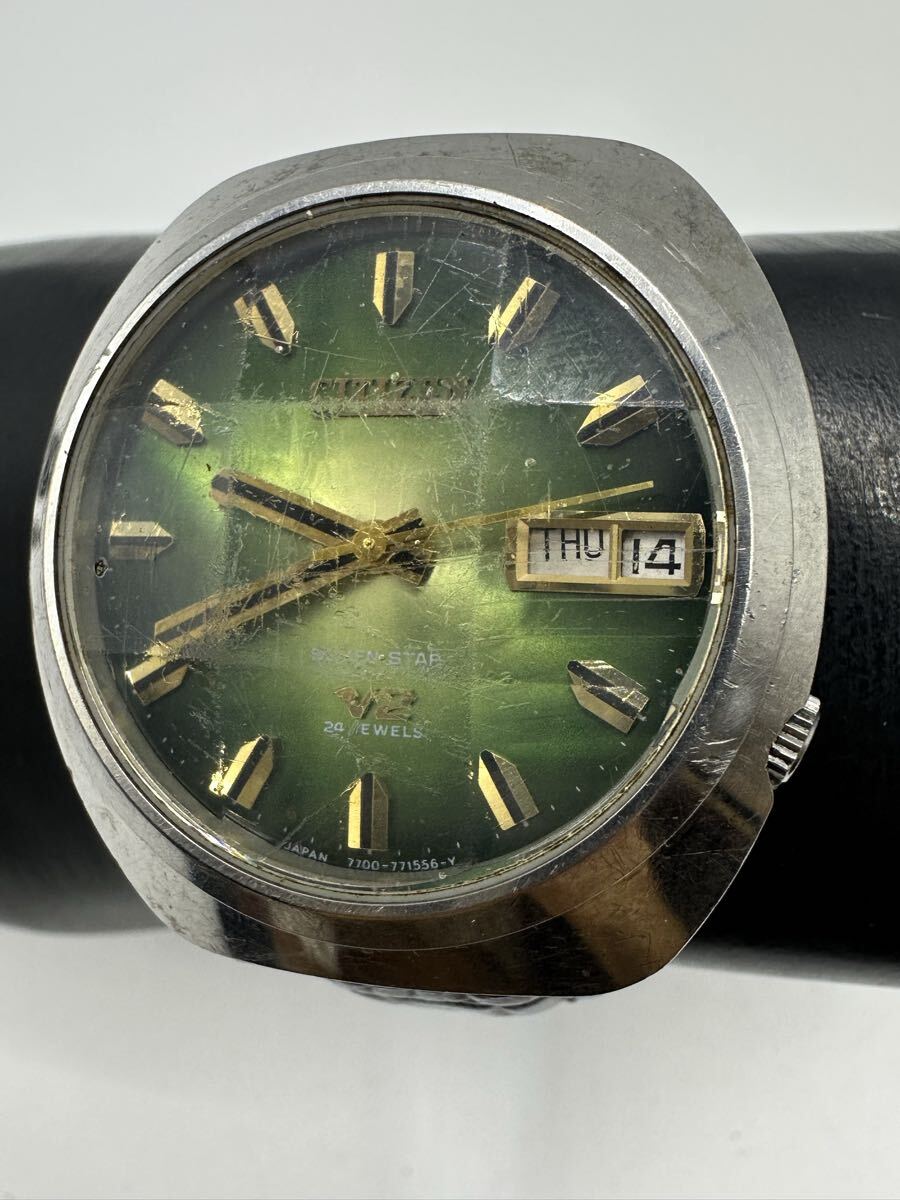 CITIZEN シチズン SEVEN STAR セブンスター V2 腕時計 4-770960 自動巻き 機械式