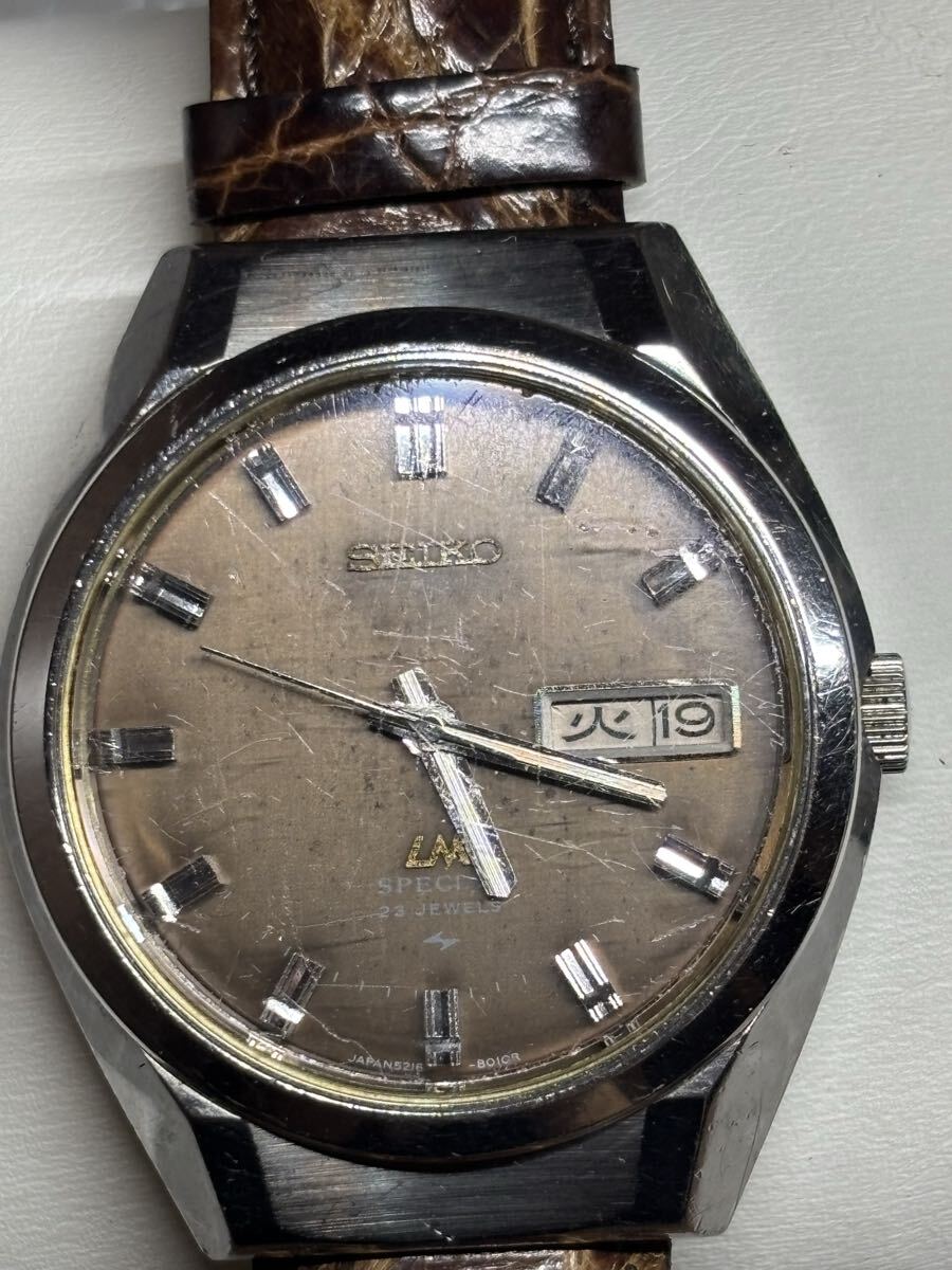 SEIKO セイコー 腕時計 ロードマチック LM 自動巻き 23石　稼動品