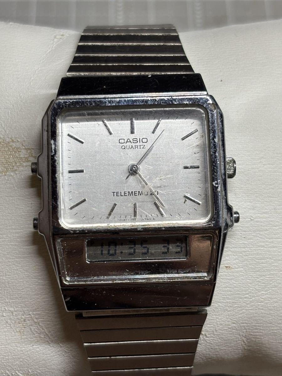 CASIO 腕時計 カシオ デジタル　AB-100稼動品