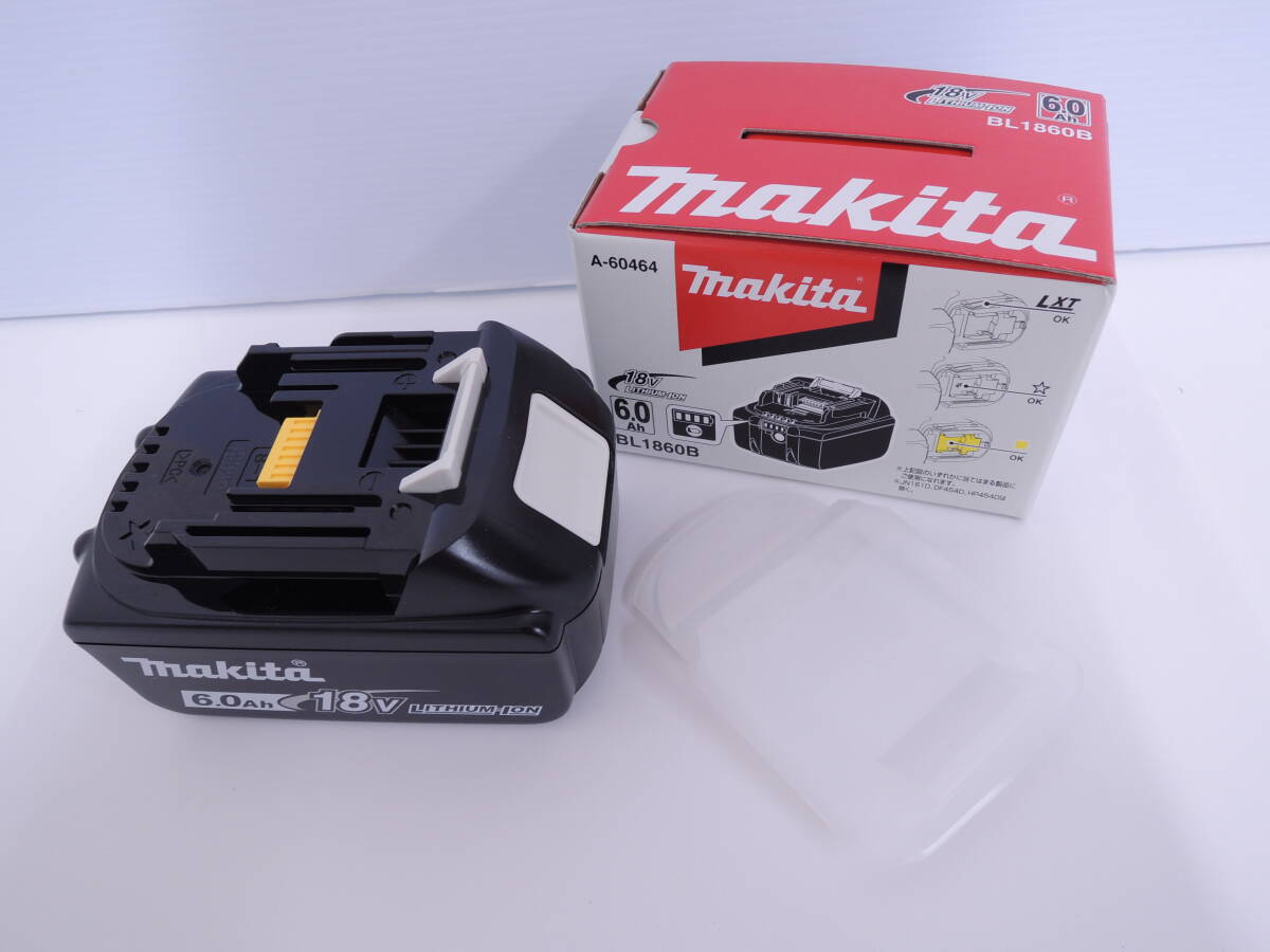 18518 工具祭 マキタ バッテリー BL1860B 18Vリチウムイオン 6.0AH 電動工具 DIY バッテリ makita 未使用 自宅保管品