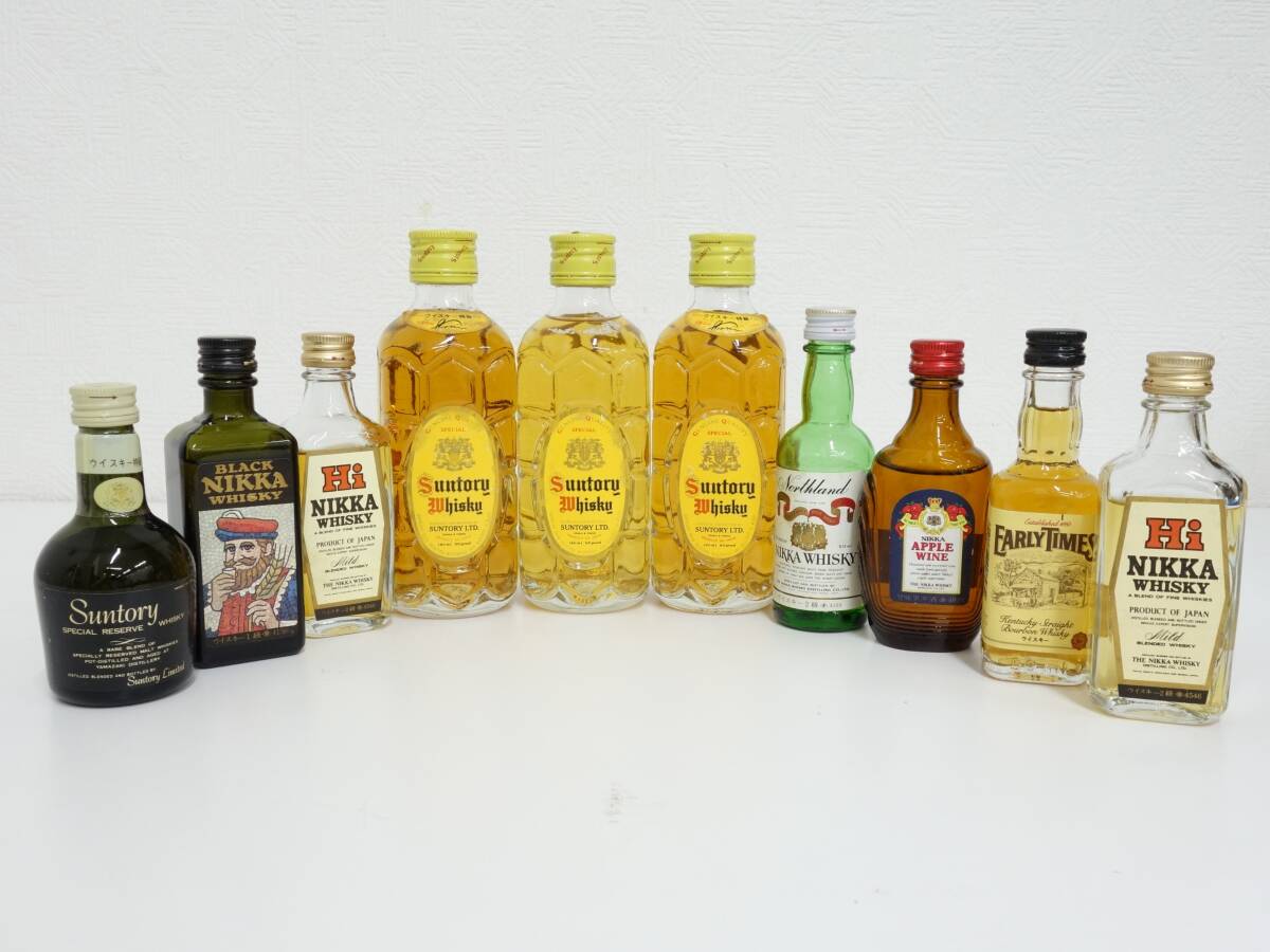 18526 酒祭 ウイスキー ミニチュアボトル ミニボトル おまとめ 合計840ml 目減り商品有り 要画像確認 未開封 長期自宅保管品