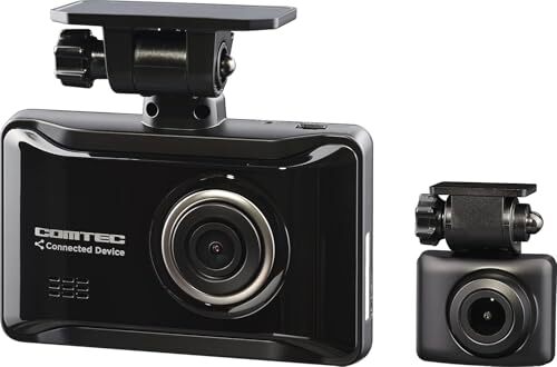 コムテック 車用 前後2カメラ ドライブレコーダー ZDR058 駐車監視配線同梱 通信型モデル 4G LT_PassionHAT