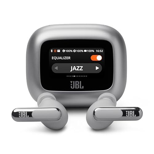 JBL LIVE BEAM 3 ワイヤレスイヤホン スマート充電ケース/LDAC対応ハイレゾ/マルチポイント/ハイブリッド ノイズ