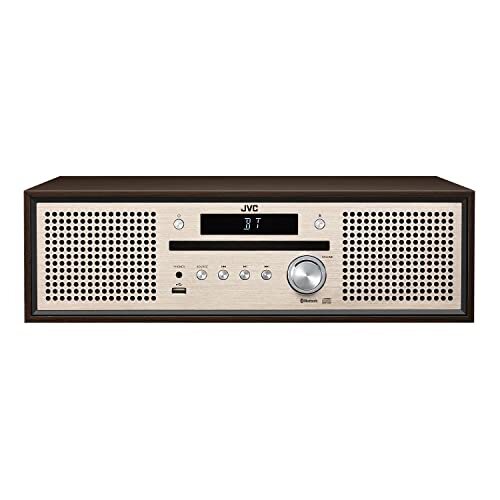JVCケンウッド JVC NX-W30 ミニコンポ Bluetooth 4.2 EDR 搭載 ウッドキャビネット ウォールナット 