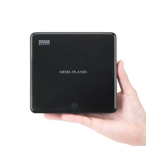 サンワダイレクト ミニDVDプレーヤー CD/DVD 再生専用 リージョンフリー CPRM対応 HDMI/R_PassionHAT