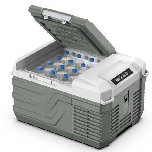 Alpicool 車載冷蔵庫 9L ポータブル冷蔵庫 急速冷凍 小型 -20℃～20℃ 45W省エネ 静音 _PassionHAT