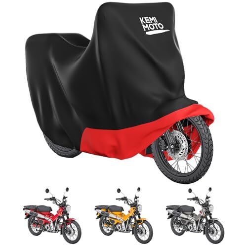 KEMIMOTO CT125カバー ハンターカブ バイクカバー box対応 リアボックス対応 防水300D厚_PassionHAT