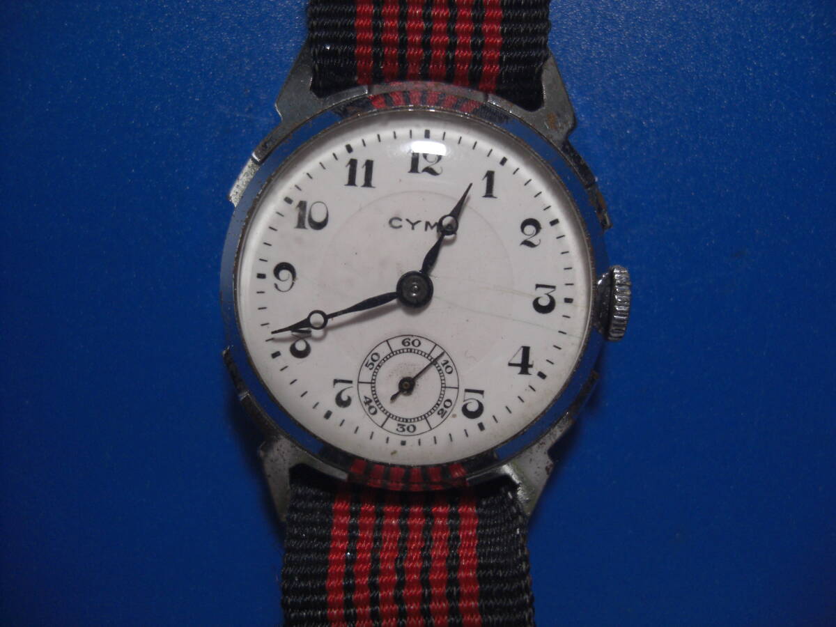 0289　CYMA　8　アンティーク　手巻き腕時計　希少品　