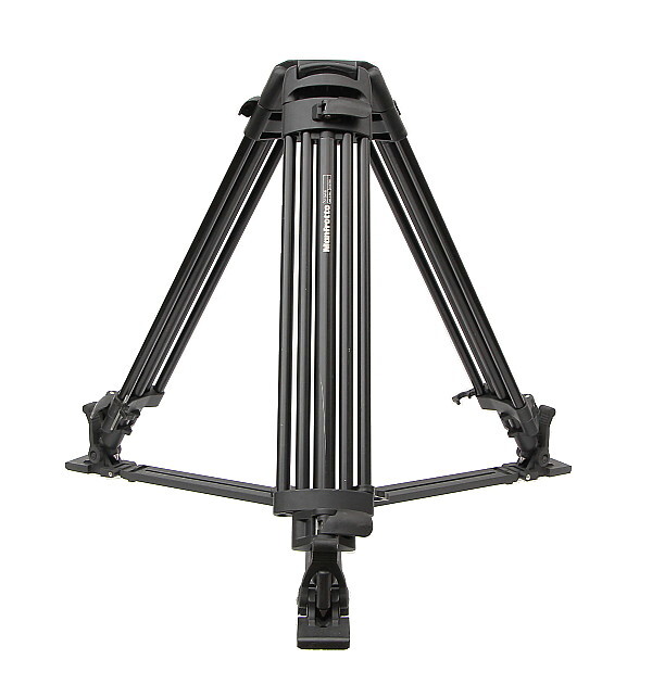 Manfrotto・マンフロット・５１５ＭＶＢ三脚/１６５MVスプレッダー付・中古