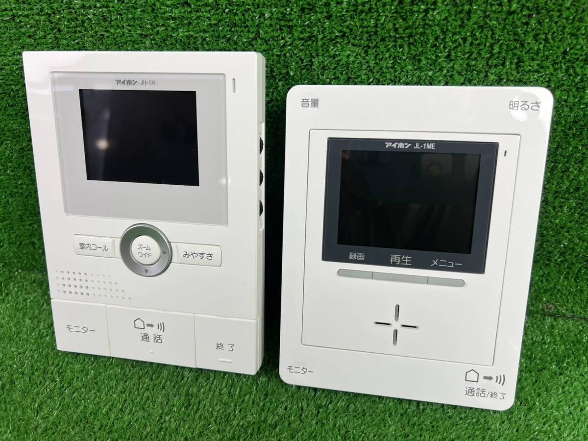 2台セット【未使用開封済】アイホン ドアホン インターホン モニタードアホン 現状 JH-1H-T / JL-1ME-T
