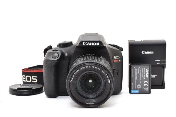【希少品】Canon EOS REBEL T6i EF-S 18-55mm F3.5-5.6 IS STM デジタル一眼レフ キヤノン #0577