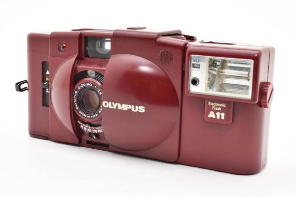 OLYMPUS XA2 A11 レッド オリンパス コンパクトフィルムカメラ #05106