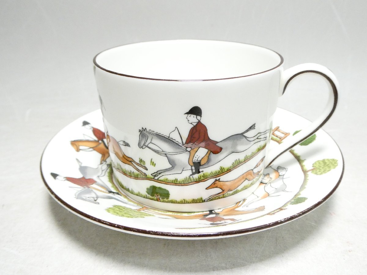 061802 Wedgwood Hunting Scenes カップ & ソーサー