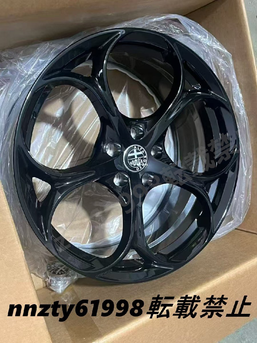 在庫あり、当日発送19インチ アルファロメオ Giulia / Stelvio / Tonale / 4C 対応 カスタム鍛造ホイール 4本セット