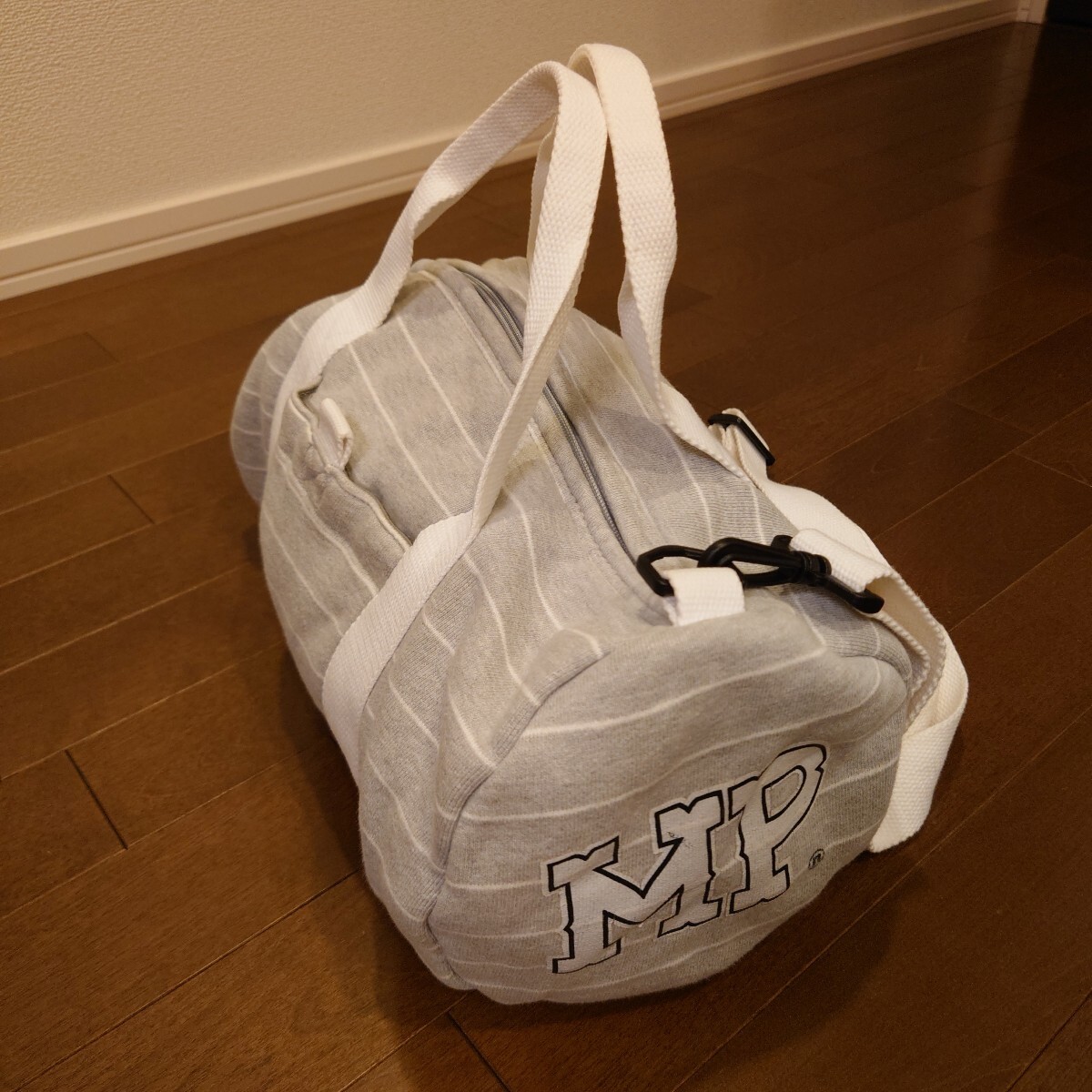 MASTERPIECE マスターピース ドラムバッグ グレー×ホワイト