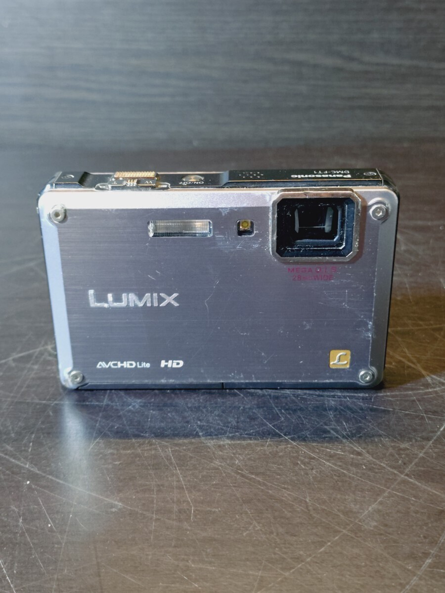Panasonic LUMIX DMC-FT1 コンパクトデジタルカメラ シルバー ジャンク 