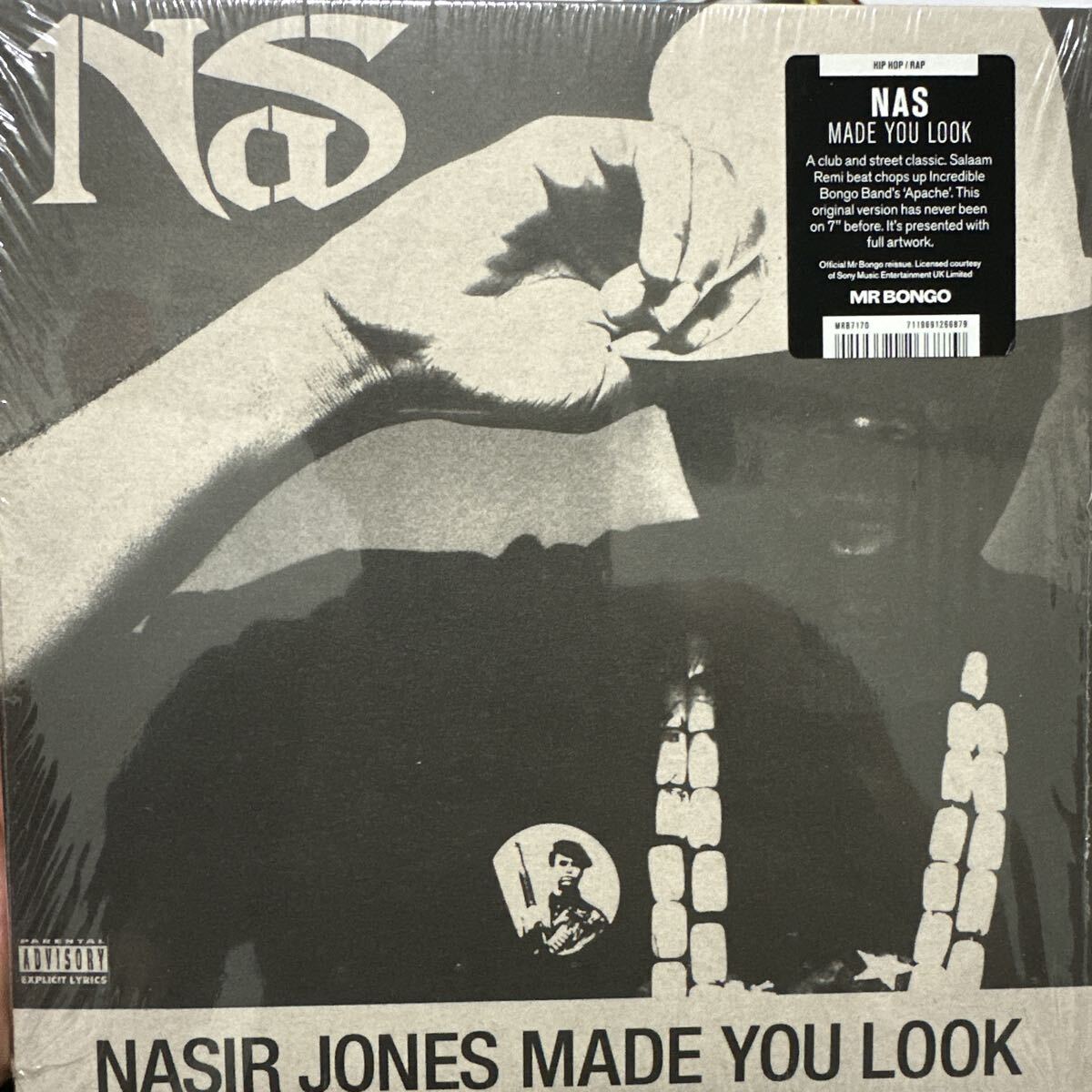 HIPHOP 45S NAS MADE YOU LOOK MR BONGO レコード 7インチ HIP HOP RAP