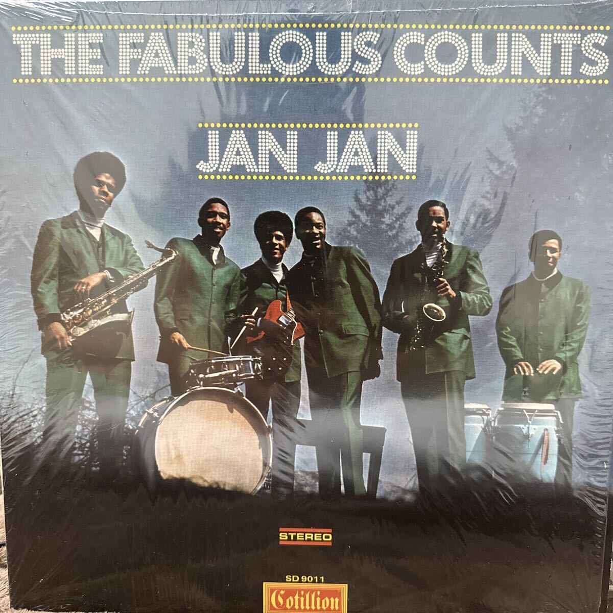 Rare Groove名盤　The Fabulous Counts / Jan Jan 1969年 Cotillion SD 9011 LP再発盤
