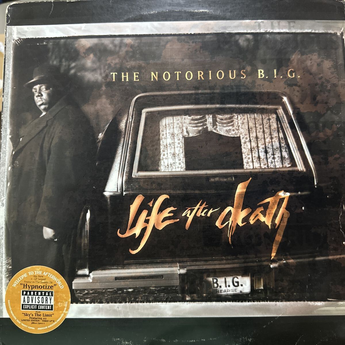HIPHOP LP THE NOTORIOUS B.I.G. LIFE AFTER DEATH 3LP US original