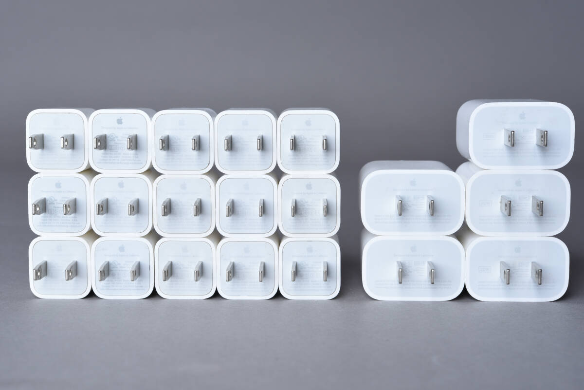 【SBCB/G】6199 Apple アップル 純正 充電器 USB タイプC アダプターA2305・A1720・A1385 合計20個　動作確認済