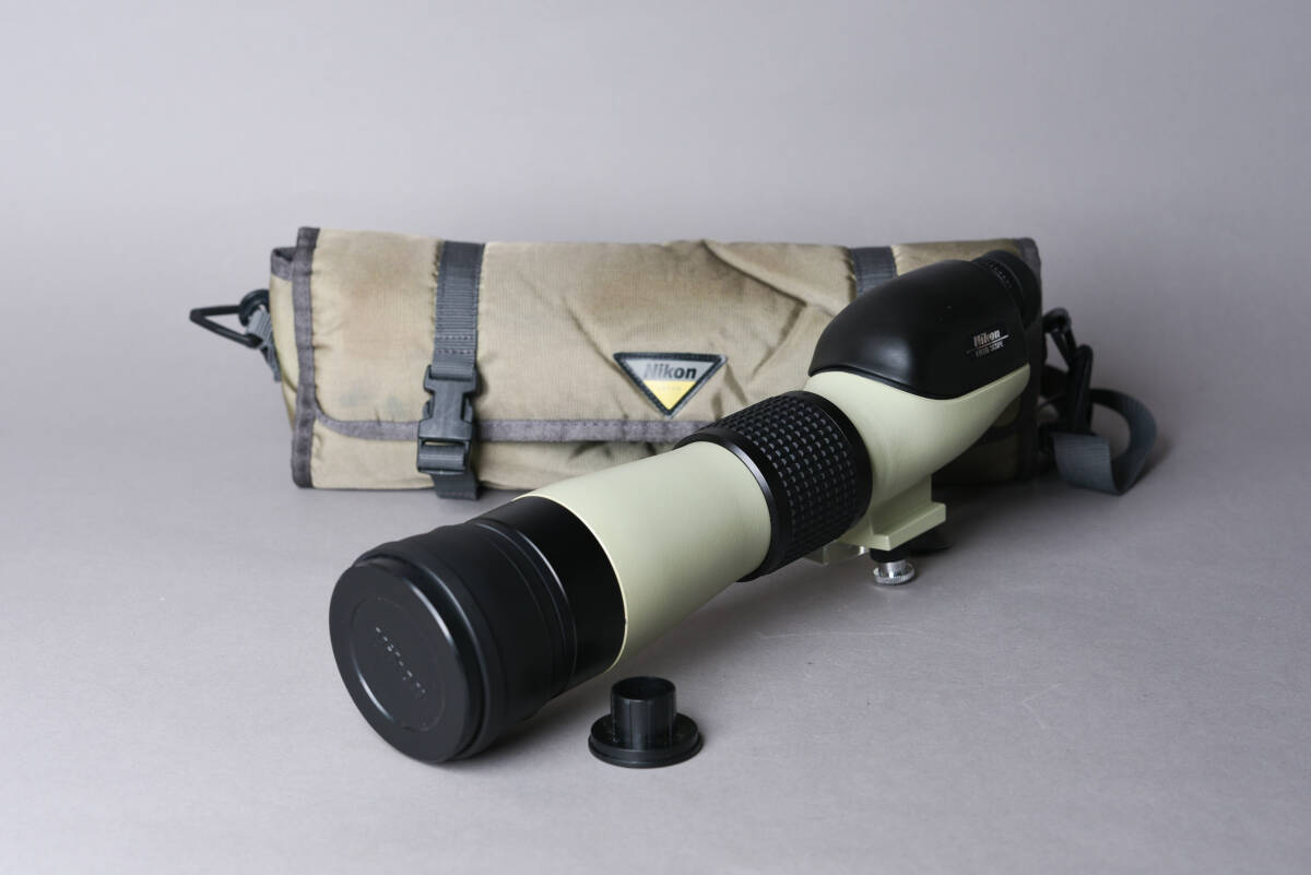 【SBCB/G】6212 Nikon ニコン Field Scope D=60 P 30X フィールドスコープ 単眼鏡 望遠鏡 ケース付き