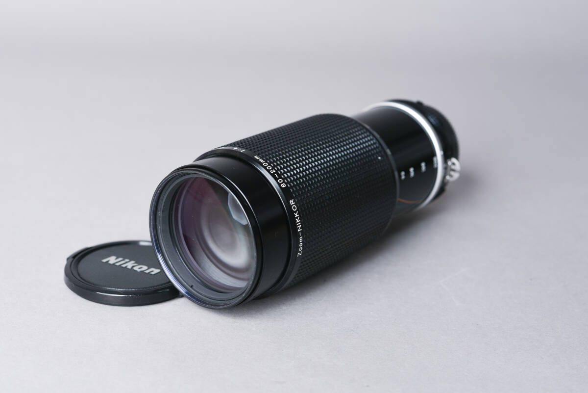 【SBCB/G】6213 Nikon Zoom-NIKKOR 80-200mm F4　前・後キャップ付　現状品
