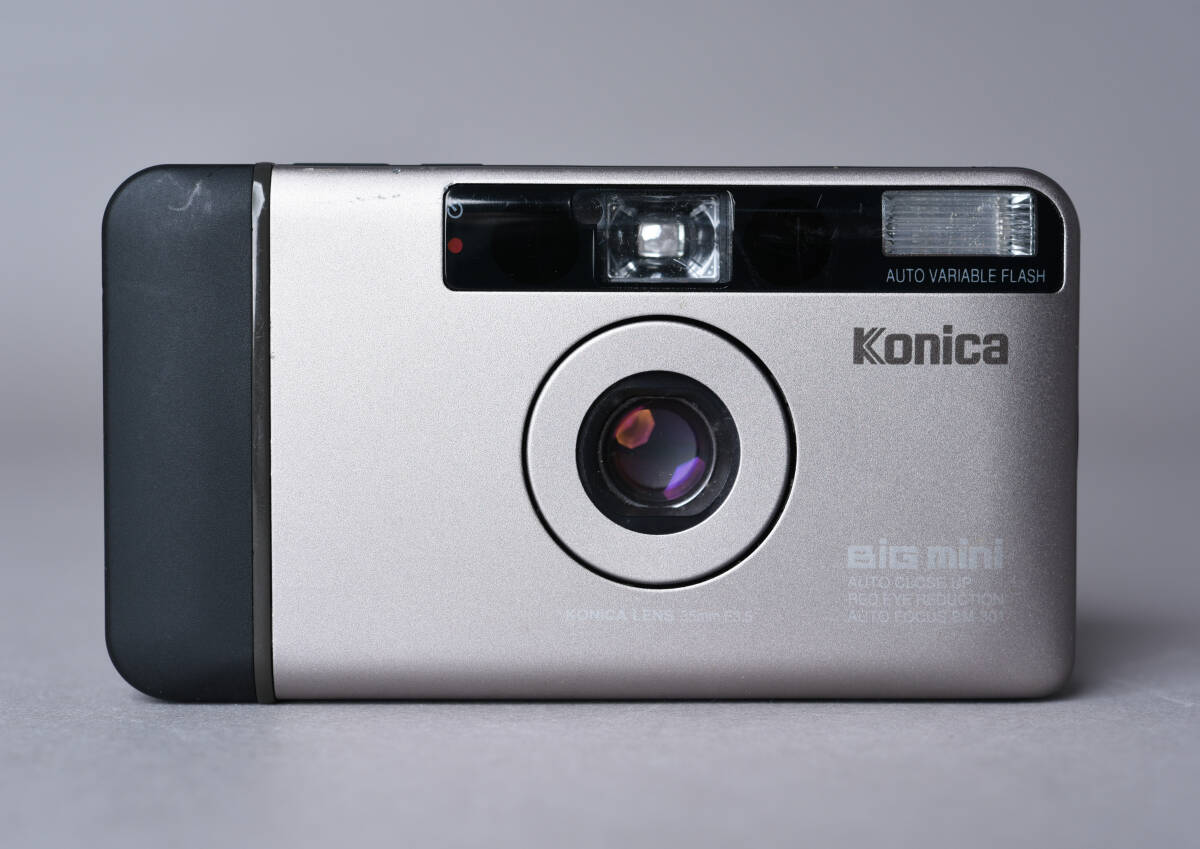 【SBCB/G】6208 KONICA コニカ BiG mini ビックミニ 35mm F3.5 コンパクトフィルムカメラ 動作確認済　ジャンク　部品取り用
