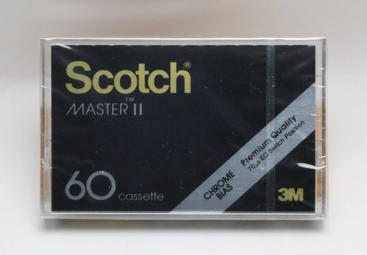 ★☆★Scotch MASTERⅡ 60 クローム カセット 1980年代 未使用★☆★