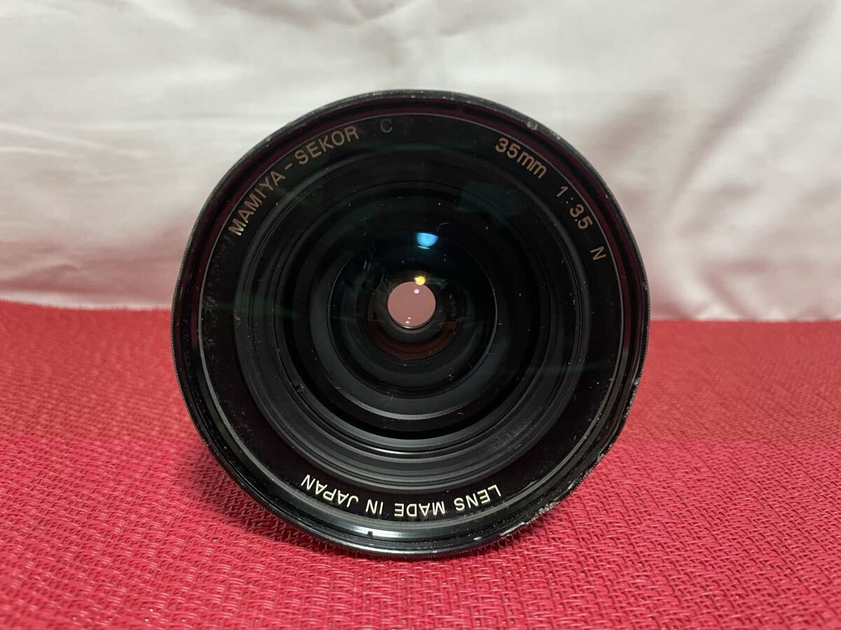 mamiya sekor c 35mm f3.5 N manual focus lens medium format camera マミヤ　中判カメラ　レンズ　マニュアル　フォーカス